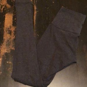 High rise wunder under lululemon